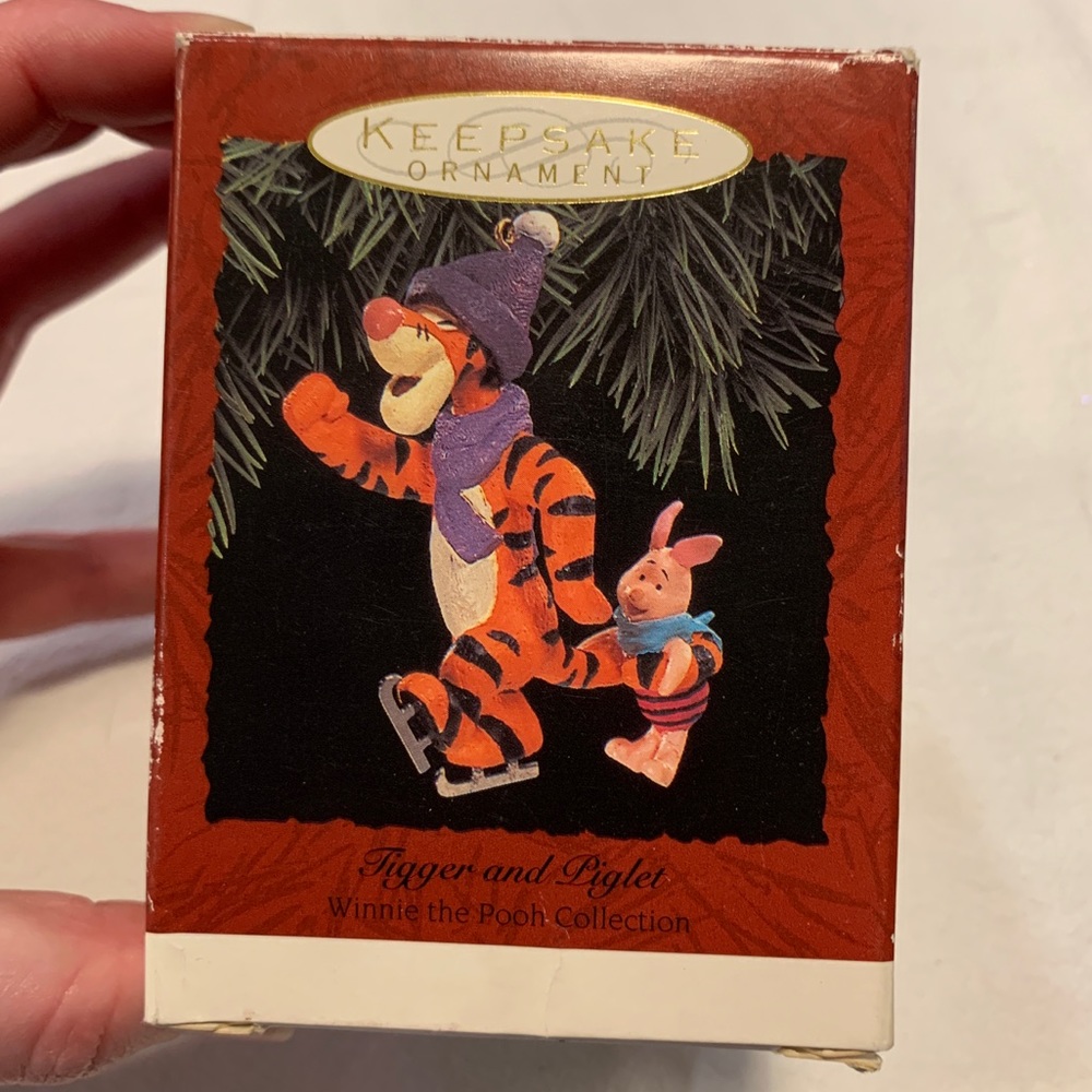 Rare Vintage 1993 Disney’s Tigger and Piglet Ornament